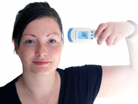 CONTACTLESS INFRARED THERMOMETER BLUETOOTH